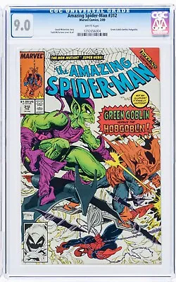 Buy 🔥 AMAZING SPIDER-MAN #312 CGC 9.0 WP MCFARLANE Green Goblin Battles Hobgoblin • 35.35£