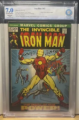 Buy Iron Man 47 CBCS Not CGC Classic Cover Comic • 59.58£
