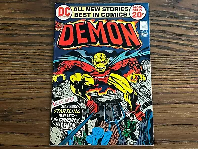 Buy The Demon #1 - DC Comics 1972 Classic Key 1st App Of Etrigan • 55.33£