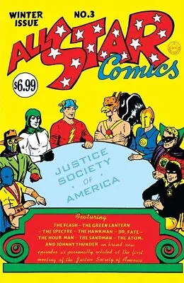 Buy All Star Comics #3 Facsimile Edition - Bagged & Boarded • 6.80£