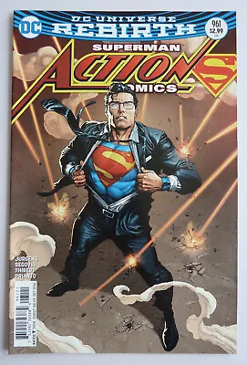 Buy Action Comics #961 - 1st Printing Cover B - October 2016 VF 8.0 • 4.45£