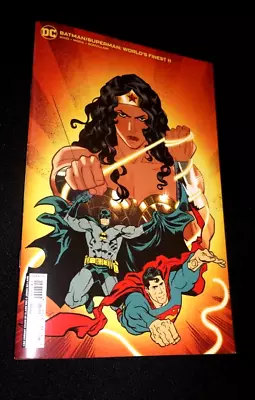 Buy Batman Superman World's Finest #11 Wonder Woman Claire Roe 1:50 Variant 2023 LA • 8.79£