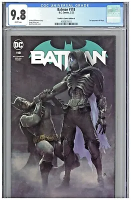 Buy Batman #118 CGC 9.8 Frankies Comics Bjorn Barends Variant Cover A 1st App Abyss • 79.05£