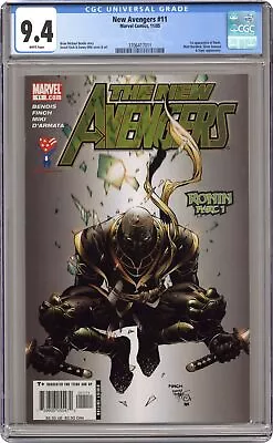 Buy New Avengers #11D Finch Direct Variant CGC 9.4 2005 3706417011 • 115.18£