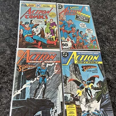 Buy Superman Action Comics DC.  Lot Of 4 • 3.97£