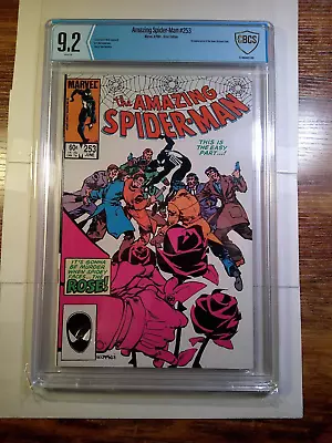 Buy The Amazing Spider-Man #253, First Richard Fisk As The Rose, CBCS 9.2 • 19.77£