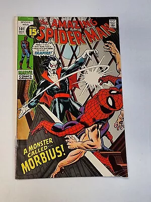 Buy Amazing Spider-Man #101 1st Appearance Morbius Marvel Comics 1971 • 202.72£