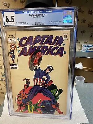 Buy Captain America #111 CGC 6.5.. Tomorrow You Live, Tonight I Die! ..Madame Hydra  • 184.77£