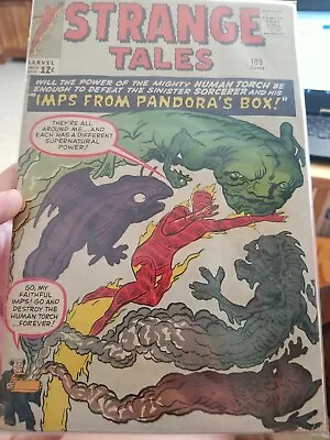 Buy Strange Tales Comic Book # 109 June 1963 • 354.76£