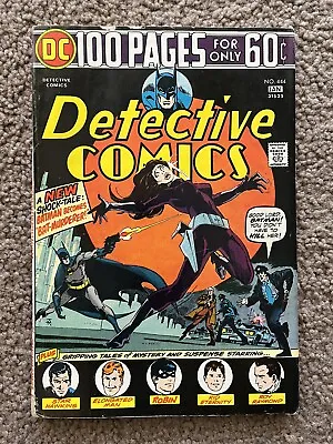 Buy DC COMICS BATMAN DETECTIVE COMICS  #444 JAN. 1974-75 Book Issue 60 Cents 100 PGS • 15.98£