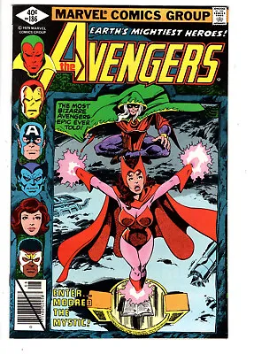 Buy Avengers #186 (1979) - Grade 9.2 - 1st Appearance Of Magda & Chthon! • 63.94£