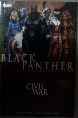 Buy Black Panther: Civil War - 1st Printing 2007  Marvel Trade Paperback • 7£