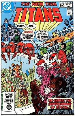 Buy New Teen Titans (1980) #15 VF/NM 9.0 Death Of Madame Rouge And General Zahl • 7.93£
