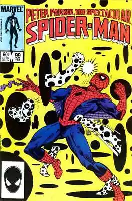 Buy PETER PARKER, THE SPECTACULAR SPIDER-MAN #99 (1976) VF MARVEL 1st App SPOT • 39.95£