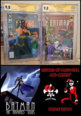 Buy Batman Adventure 1 & 12 CGC 9.8 SIGNED 🔥 1st App ☠️ Harley Quinn ☠️ 🌟 FOIL 🌟 • 259.99£