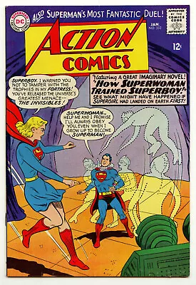 Buy Action Comics #332 VF(-) 7.5 1966 Superwoman And Superboy DC Comics • 55.33£