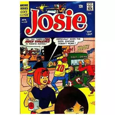 Buy Josie #40 In Fine Condition. Archie Comics [b` • 10.99£