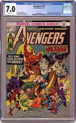 Buy Avengers #131 CGC 7.0 1975 4124369001 • 78.24£