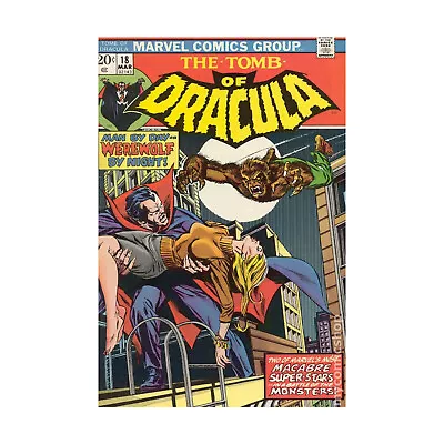Buy Marvel Comics Tomb Of Dracula Tomb Of Dracula #18 Fair+ • 62.66£