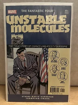 Buy Fantastic Four - Unstable Molecules (2003) #1-4 Complete Set • 13£