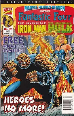 Buy Marvel Comics Uk Marvel Heroes Reborn #32 February 2000 Same Day Dispatch • 4.99£