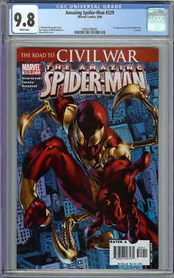Buy Amazing Spider-man #529 Cgc 9.8 White Pages // New Spider-man Costume 2006 • 103.94£