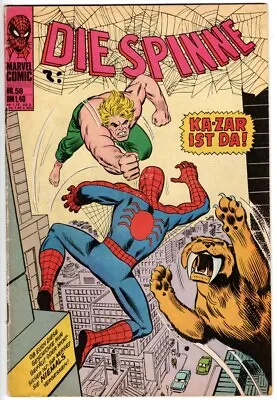 Buy JOHN ROMITA Sr. German Amazing Spider-Man #57 THE SPIDER No. 58 KA-ZAR • 5.99£