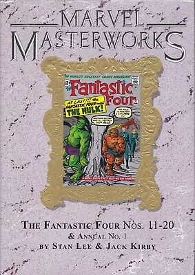 Buy MARVEL MASTERWORKS FANTASTIC FOUR VOL. 6 #11-20 & Annual #1 Sealed Remastered Ed • 158.86£
