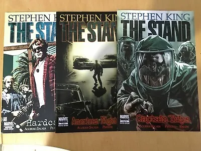 Buy STEPHEN KING :The STAND, Set Of 3 Comics :AM N'MARES 3; Hardcases 2; Cap Trips 2 • 5.99£