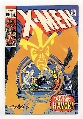 Buy Uncanny X-Men #58 VG/FN 5.0 1969 • 1,152.88£