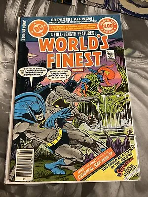 Buy World'S Finest #255 Superman Batman 68 Page Batgod DC Comics 1979 Wraparound FN • 10.39£
