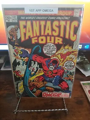 Buy Fantastic Four #132 Comic Book 1973 Estimated 6.5 First Omega Appearance  • 23.71£
