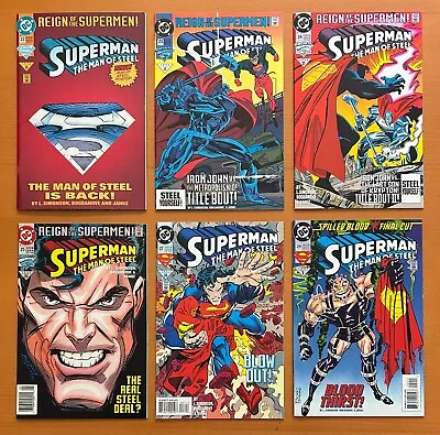 Buy Superman The Man Of Steel Joblot Of 16 X Comics Between #22 & 43 + An (DC 1991) • 37.12£
