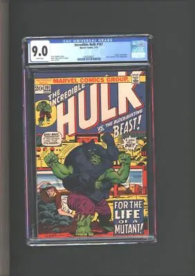 Buy Incredible Hulk #161 CGC 9.0  Death  Of The Mimic 1973 • 103.93£