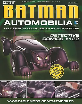 Buy MAGAZINE ONLY Eaglemoss Batman Automobilia #28 Detective Comics #122 Catmobile • 6.32£