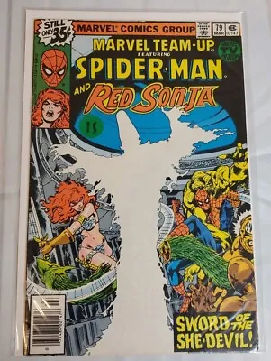 Buy Marvel Team-Up #79 Spider-Man And Red Sonja Marvel Comics 1979 • 9.48£