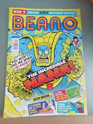 Buy BEANO Comic Issue #4200 26/8/23 26 August 2023 The Incredible Nana Bananman NEW • 14.99£