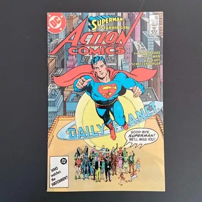 Buy DC Comics • Action Comics #583 • NM • Superman Key • Alan Moore • Direct Edition • 15.88£