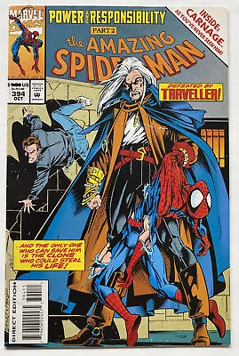 Buy The Amazing Spider-man #394 Oct 1994 Marvel Comics Power & Responsibility Part 2 • 6.31£