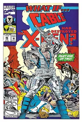 Buy What If #46 (Vol 2) : NM- : Cable Had Destroyed The X-Men? • 2.75£