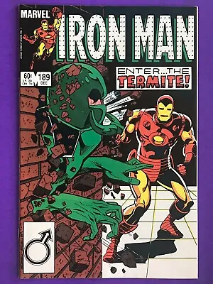 Buy Iron Man #189 Nm 9.4 High Grade Copper Age Marvel Key • 16.01£
