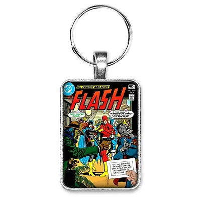 Buy The Flash #275 Cover Key Ring Or Necklace Barry Allen Murder Mystery Party • 12.42£