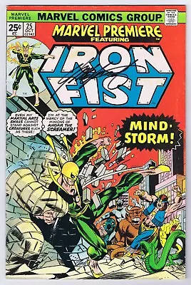 Buy Marvel Premiere #25 FN Signed W/COA Chris Claremont 1975 Marvel Comics • 50.07£