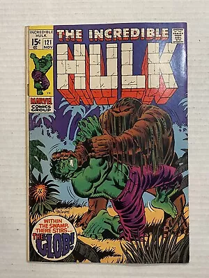 Buy Incredible Hulk #121 🔥 Marvel 🔥Key Issue 1st App Glob🔥 Origin Death 1969 • 31.57£
