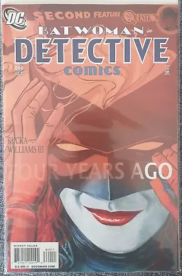 Buy DC Comics Batwoman Detective Comics Issue 860 • 1.49£