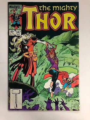 Buy The Mighty Thor #347 - Walter Simonson - 1984 - Possible CGC Comic • 2.37£
