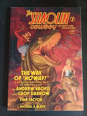 Buy The Shaolin Cowboy Adventure Magazine TPB Geof Darrow, Andrew Vachss 1616550562 • 23.99£