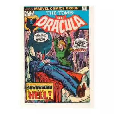 Buy Tomb Of Dracula (1972 Series) #19 In Very Fine + Condition. Marvel Comics [z* • 73.20£