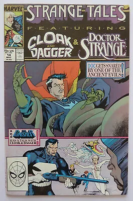 Buy Strange Tales #14 Featuring Cloak & Dagger & Doctor Strange May 1988 FN+ 6.5 • 5.25£