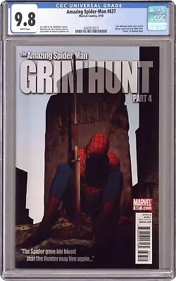Buy Amazing Spider-Man #637B Fyles Variant CGC 9.8 2010 4345312017 • 166.53£